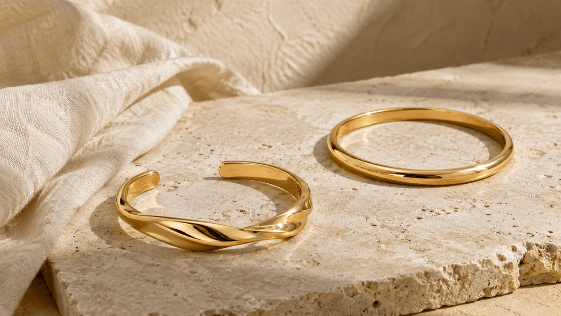 Cuff Bracelet vs Bangle: Differences, Fit and Styling - Luzy Jewels