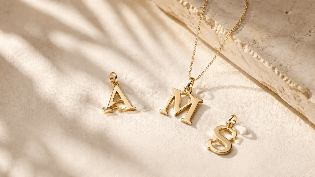 How to Choose an Initial Necklace That Feels Personal - Luzy Jewels