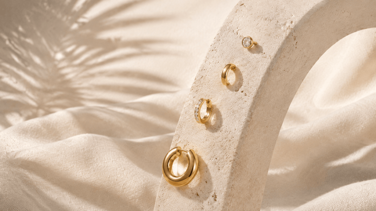 How to Stack Earrings: A Practical Ear Stack Guide - Luzy Jewels