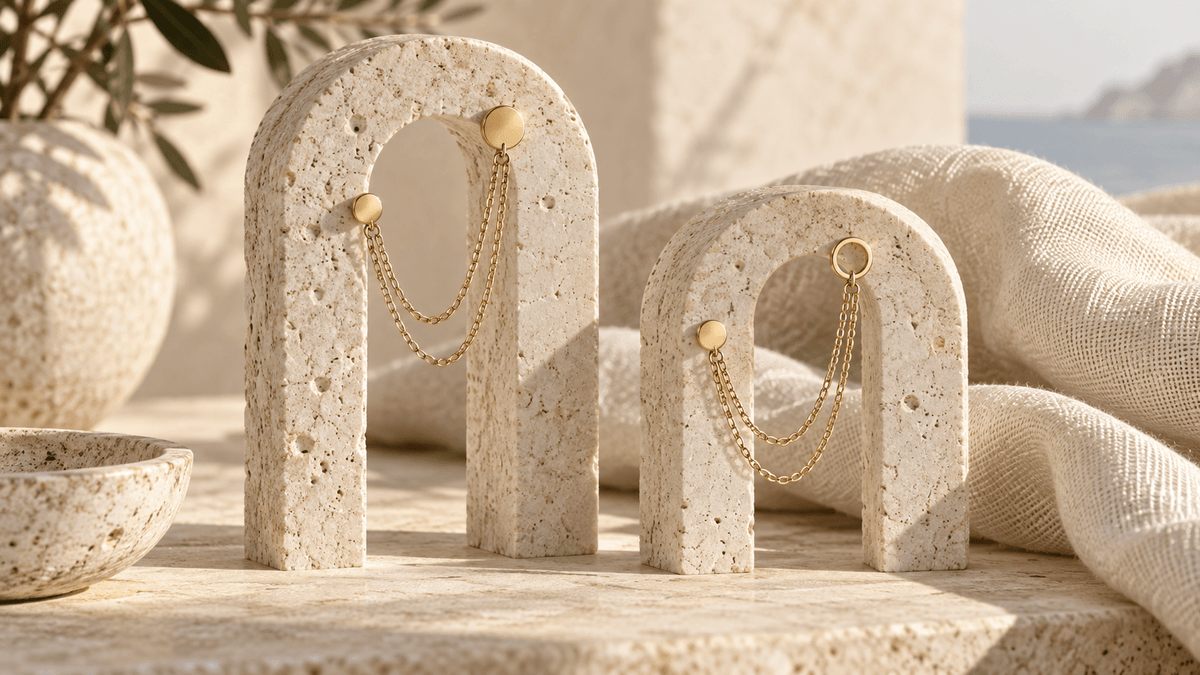 What Are Double Piercing Earrings? Types, Fit and Styling - Luzy Jewels