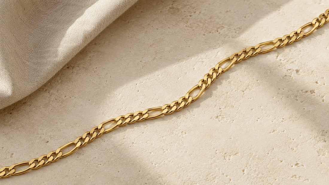 What Is a Figaro Chain? Pattern, Fit and Styling - Luzy Jewels