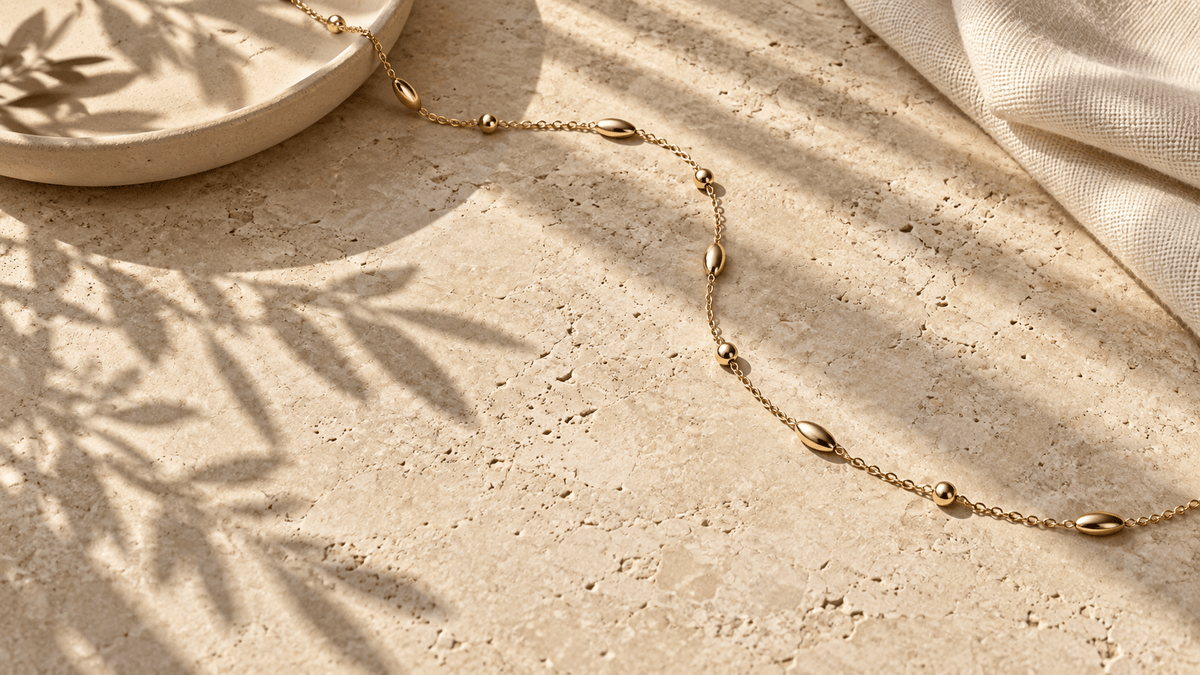 What Is a Station Necklace? Styles, Fit and How to Wear One - Luzy Jewels