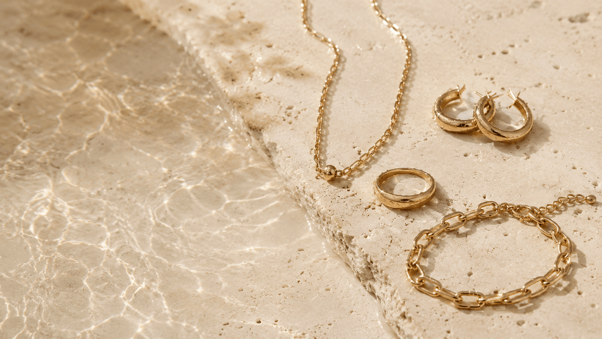 What Is Waterproof Jewelry? Materials, Limits & How to Choose - Luzy Jewels