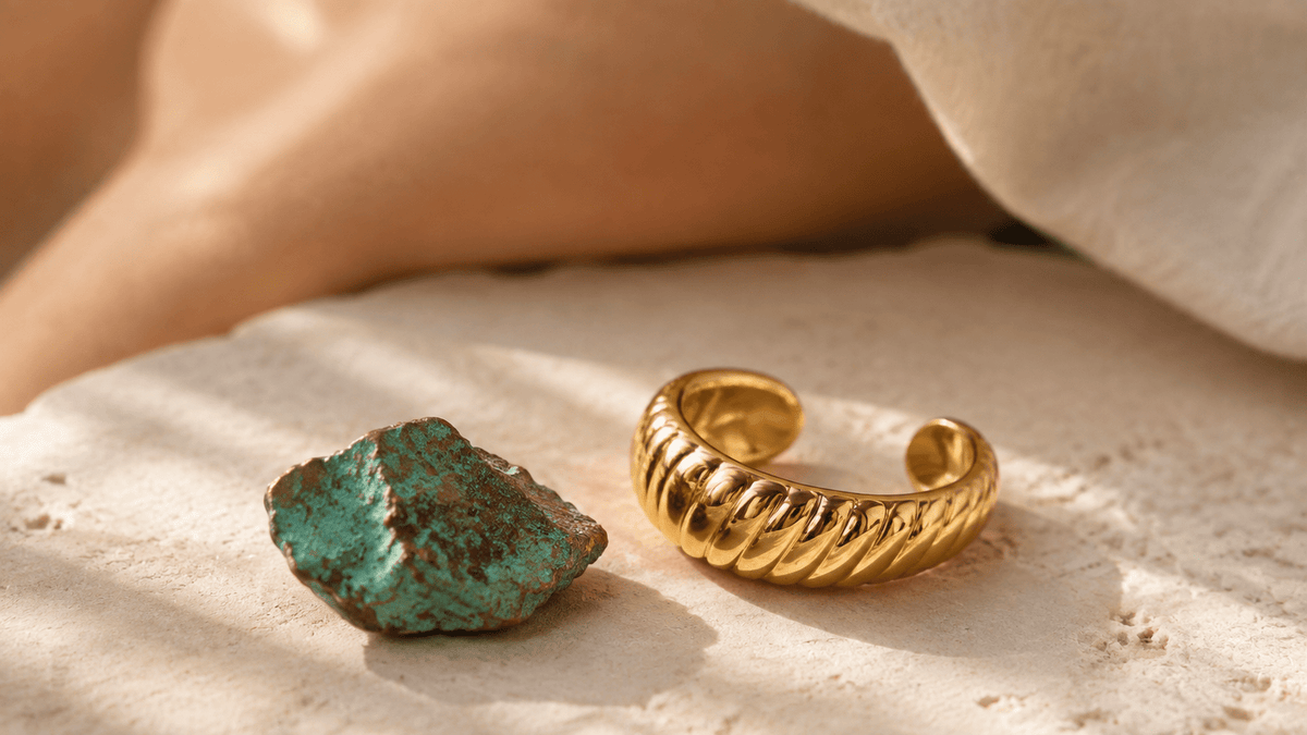 Why Does Jewelry Turn Your Skin Green? - Luzy Jewels