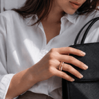 Aelia Stacked Crystal Ring - Luzy Jewels