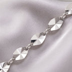 Alba Diamond-Cut Chain Anklet - Luzy Jewels
