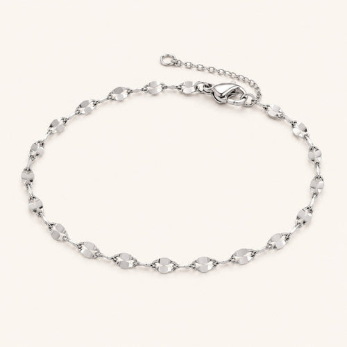 Alba Diamond-Cut Chain Anklet - Luzy Jewels
