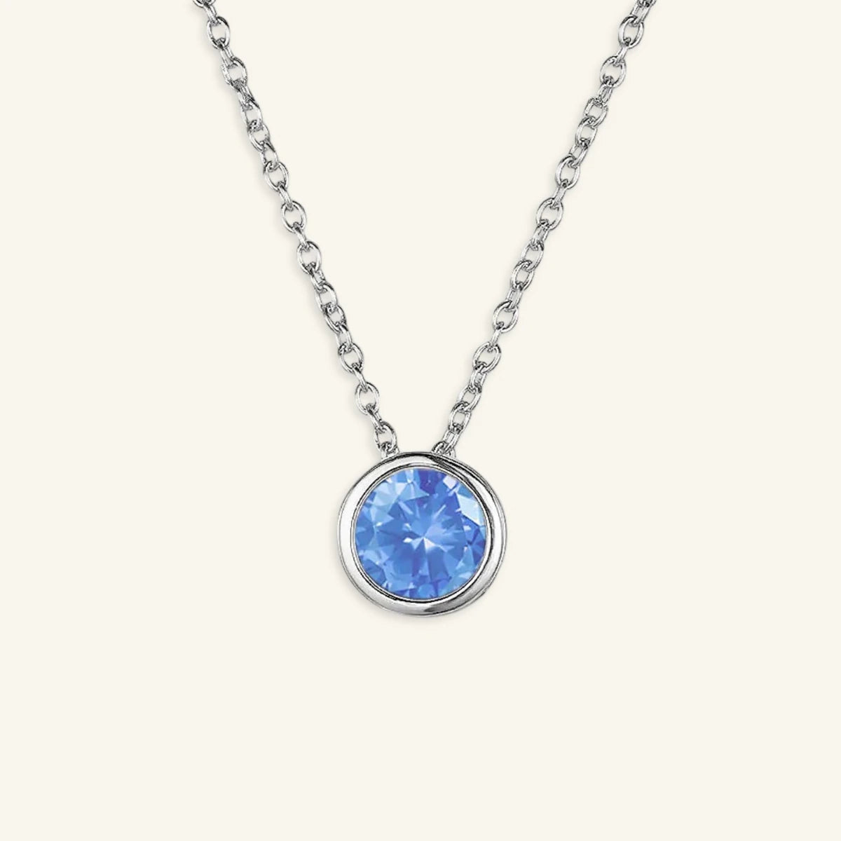 Alma Birthstone Necklace - Luzy Jewels