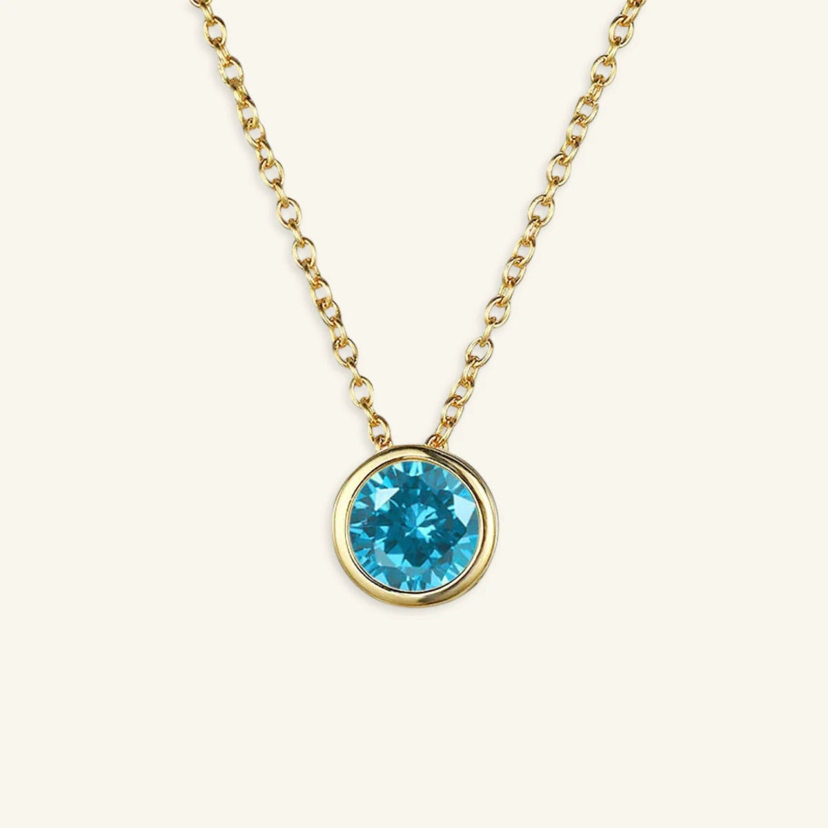 Alma Birthstone Necklace - Luzy Jewels