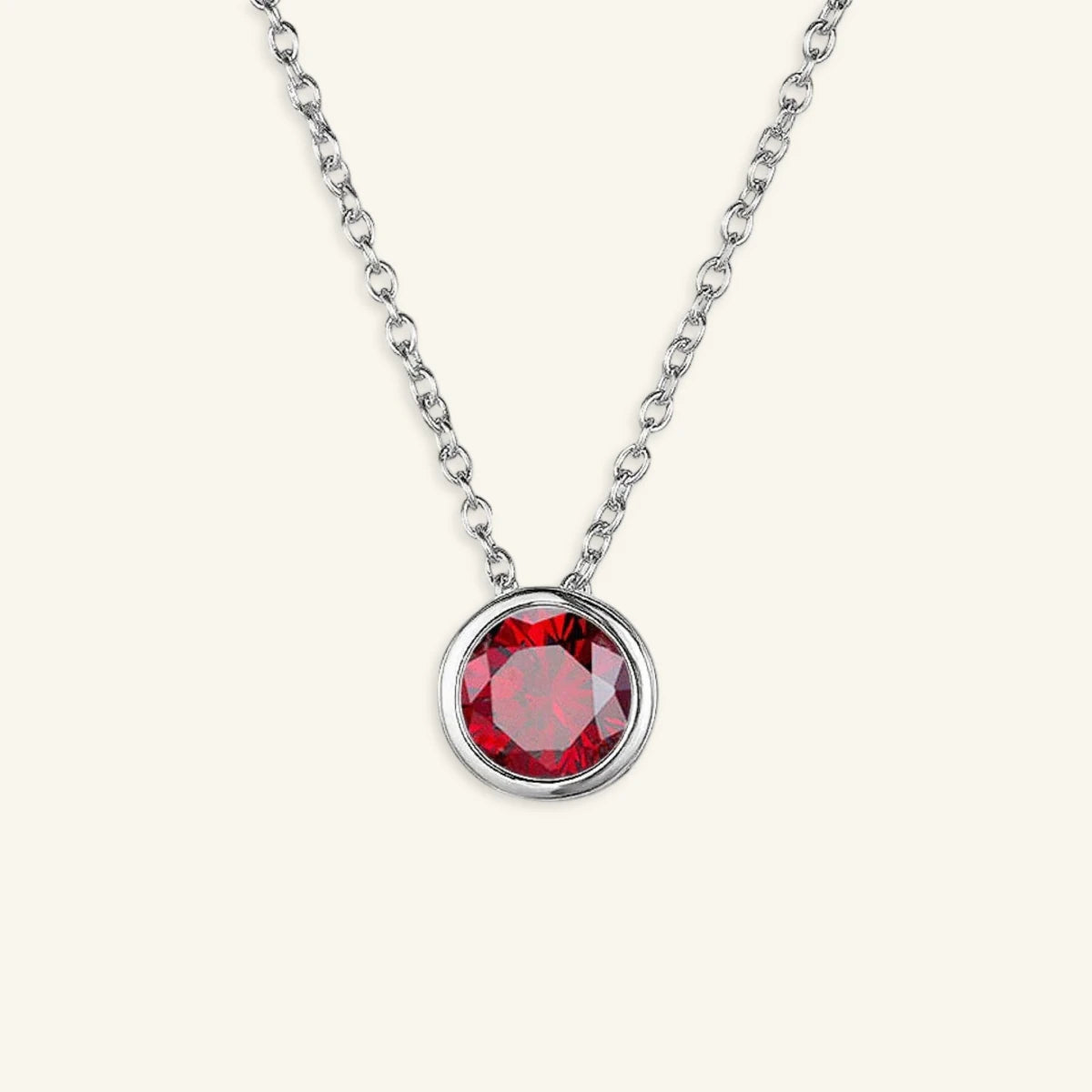 Alma Birthstone Necklace - Luzy Jewels