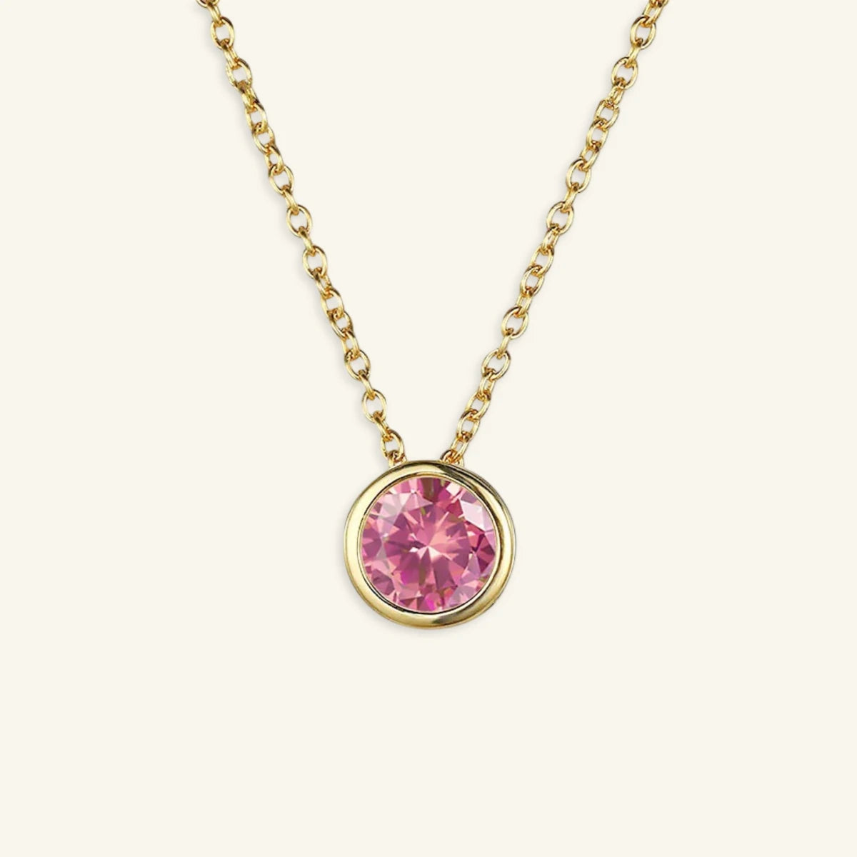 Alma Birthstone Necklace - Luzy Jewels