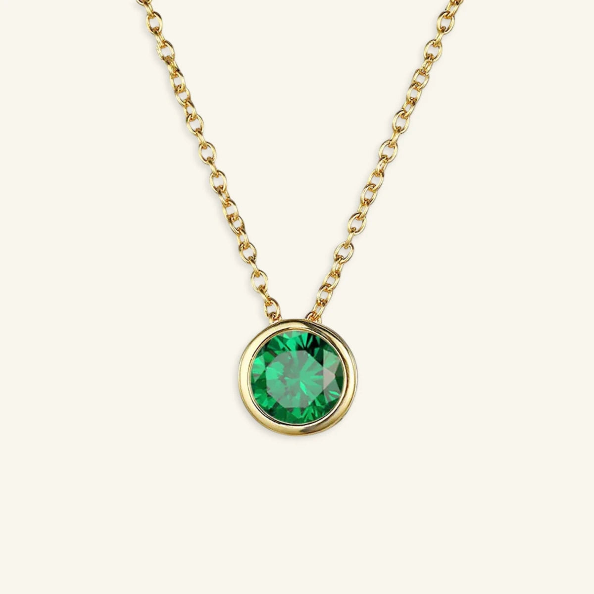 Alma Birthstone Necklace - Luzy Jewels