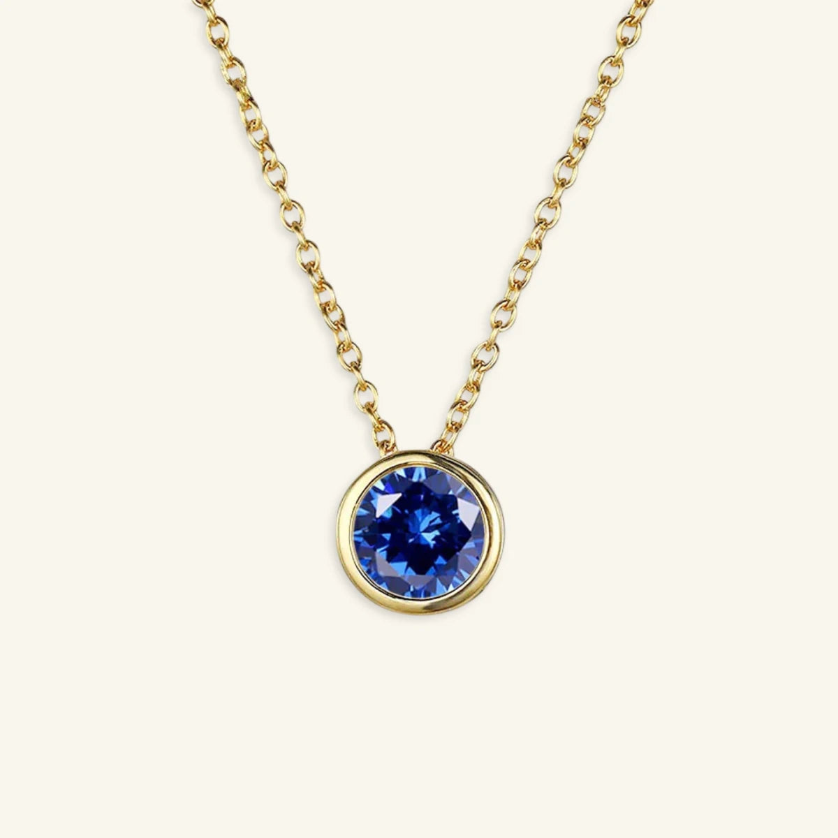 Alma Birthstone Necklace - Luzy Jewels