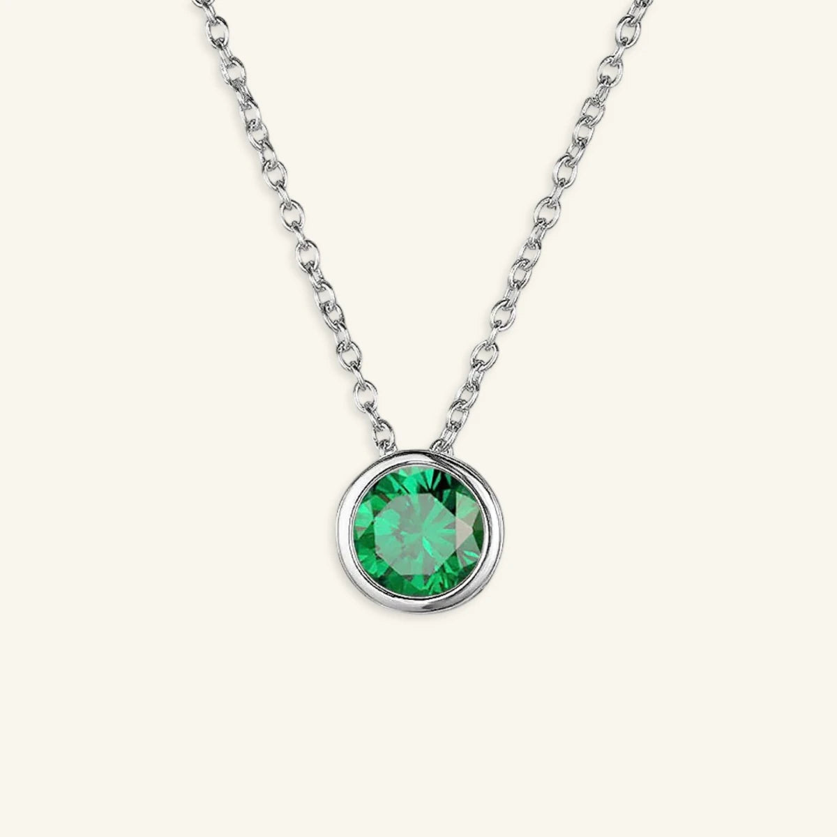 Alma Birthstone Necklace - Luzy Jewels