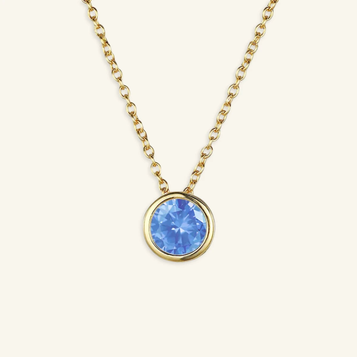 Alma Birthstone Necklace - Luzy Jewels