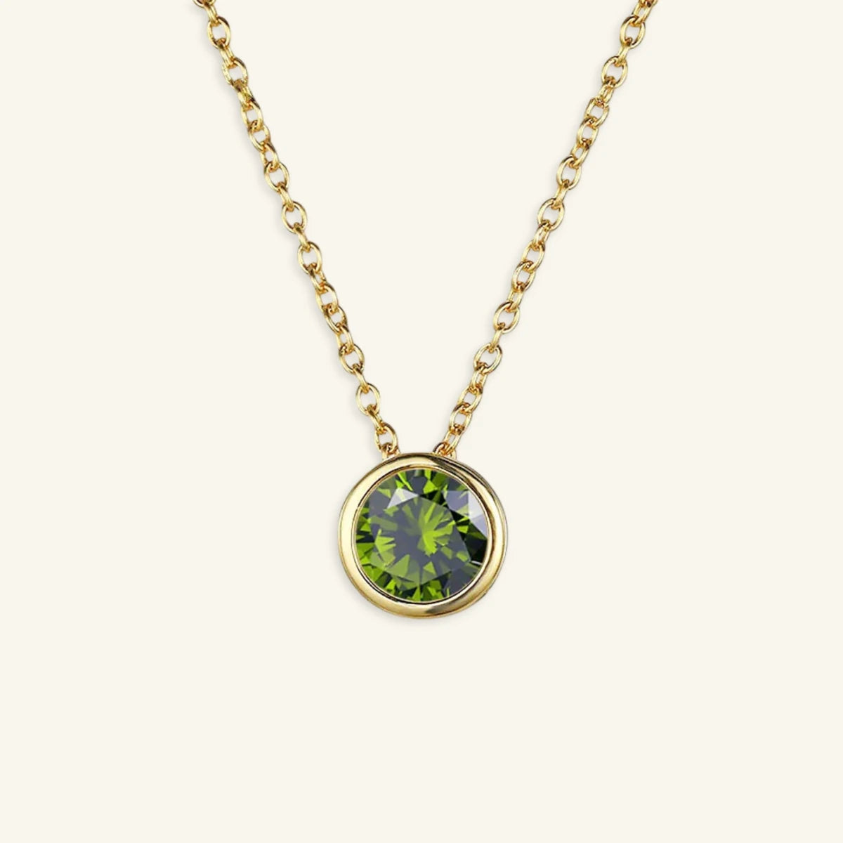 Alma Birthstone Necklace - Luzy Jewels