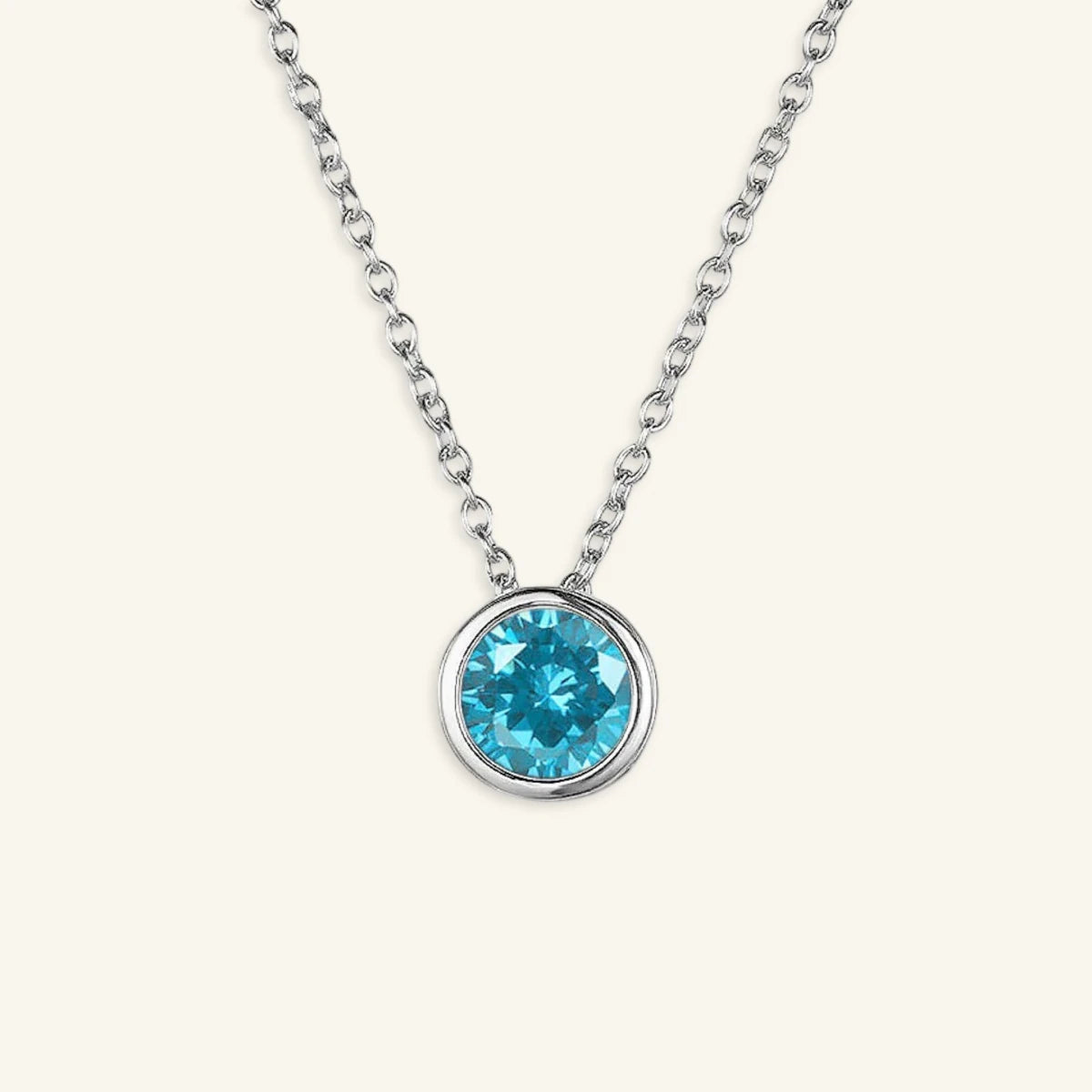 Alma Birthstone Necklace - Luzy Jewels
