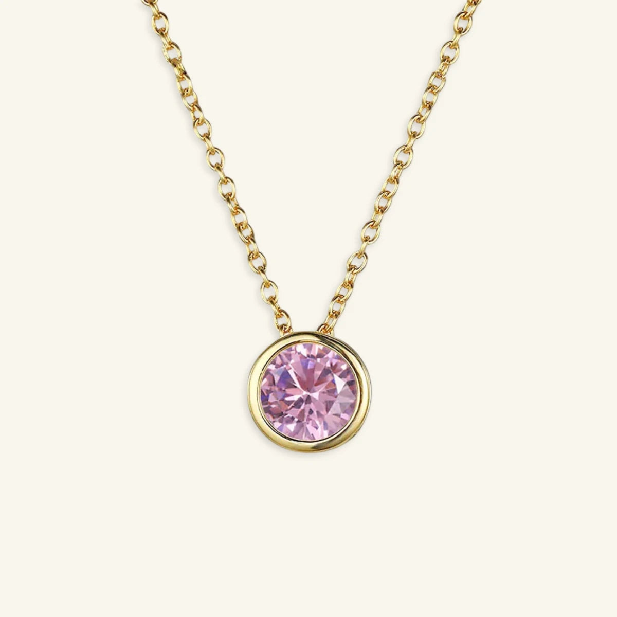 Alma Birthstone Necklace - Luzy Jewels