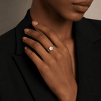 Altea Mother-of-Pearl Signet Ring - Luzy Jewels