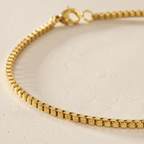Arietta Box Chain Bracelet - Luzy Jewels