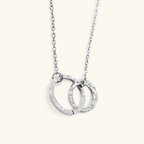 Aroa Interlocking Rings Necklace - Luzy Jewels