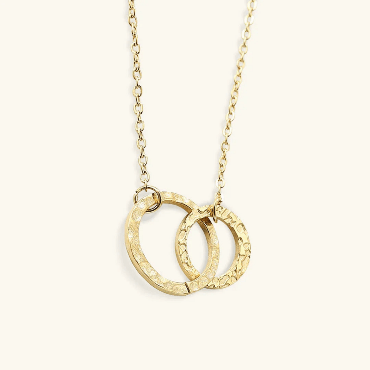 Aroa Interlocking Rings Necklace - Luzy Jewels