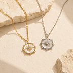 Astraea North-Star Medallion Necklace - Luzy Jewels