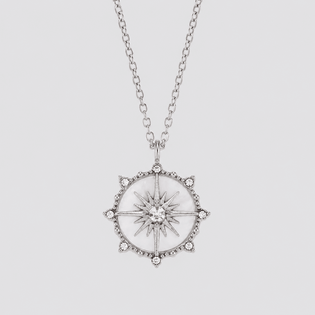 Astraea North-Star Medallion Necklace - Luzy Jewels