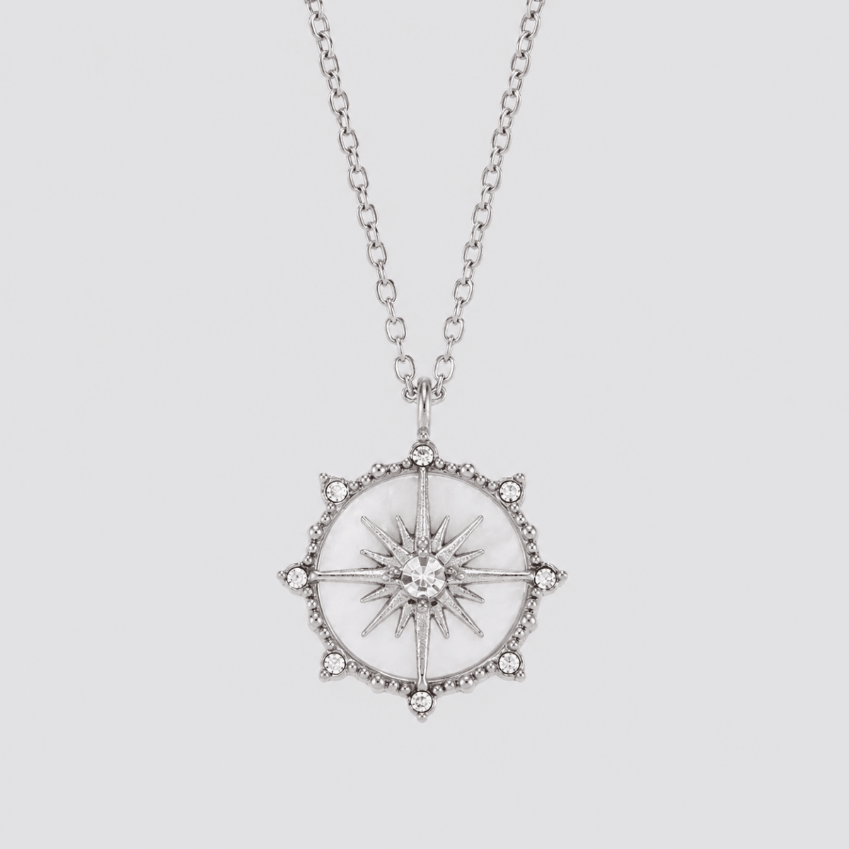 Astraea North-Star Medallion Necklace - Luzy Jewels