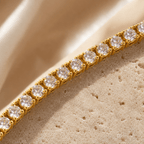 Aurelia Tennis Necklace - Luzy Jewels