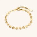 Aveline Disc-Link Bracelet - Luzy Jewels