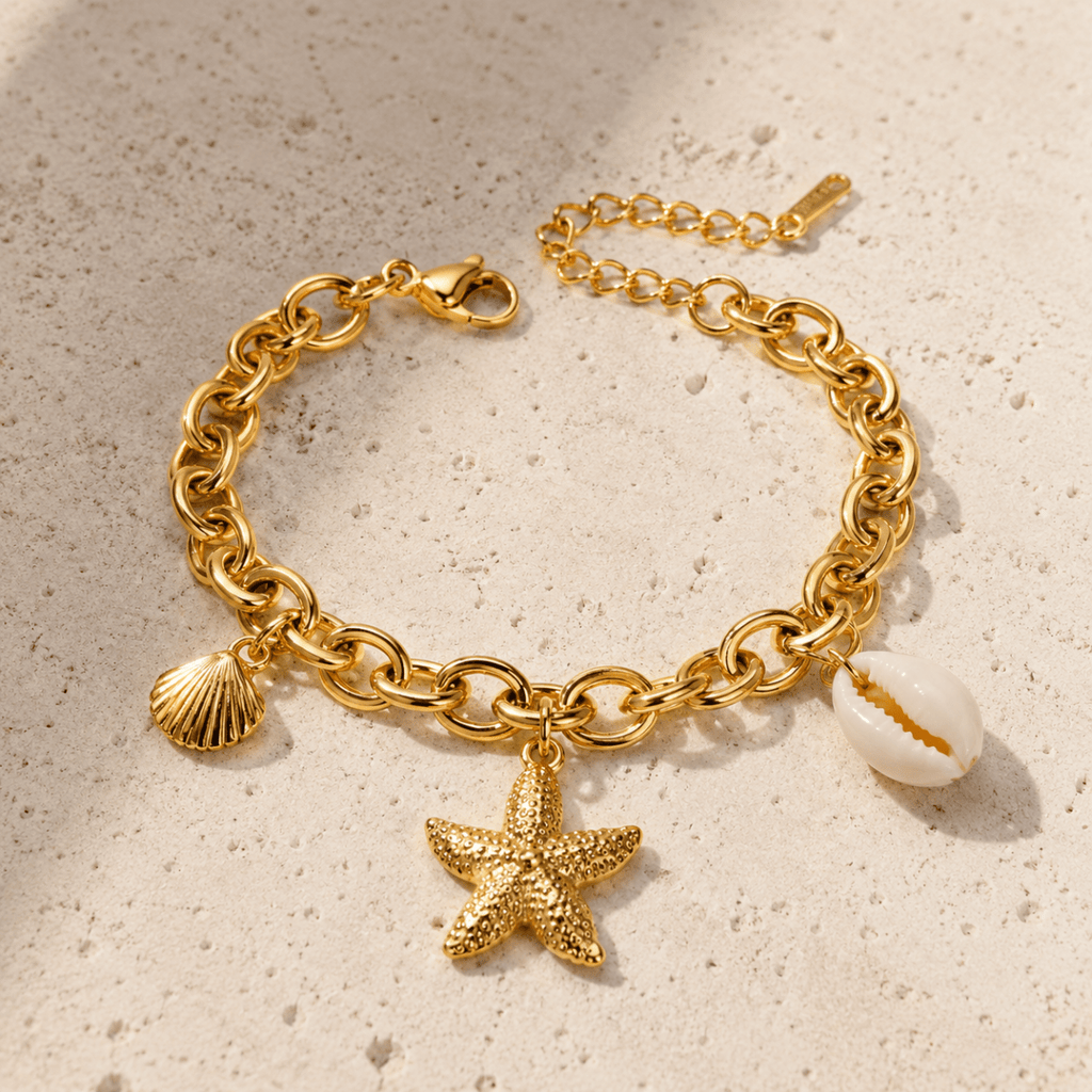 Azzurra Coastal Charm Bracelet - Luzy Jewels