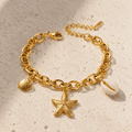 Azzurra Coastal Charm Bracelet - Luzy Jewels