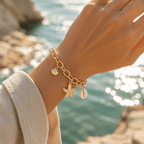 Azzurra Coastal Charm Bracelet - Luzy Jewels
