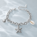 Azzurra Coastal Charm Bracelet - Luzy Jewels