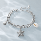 Azzurra Coastal Charm Bracelet - Luzy Jewels