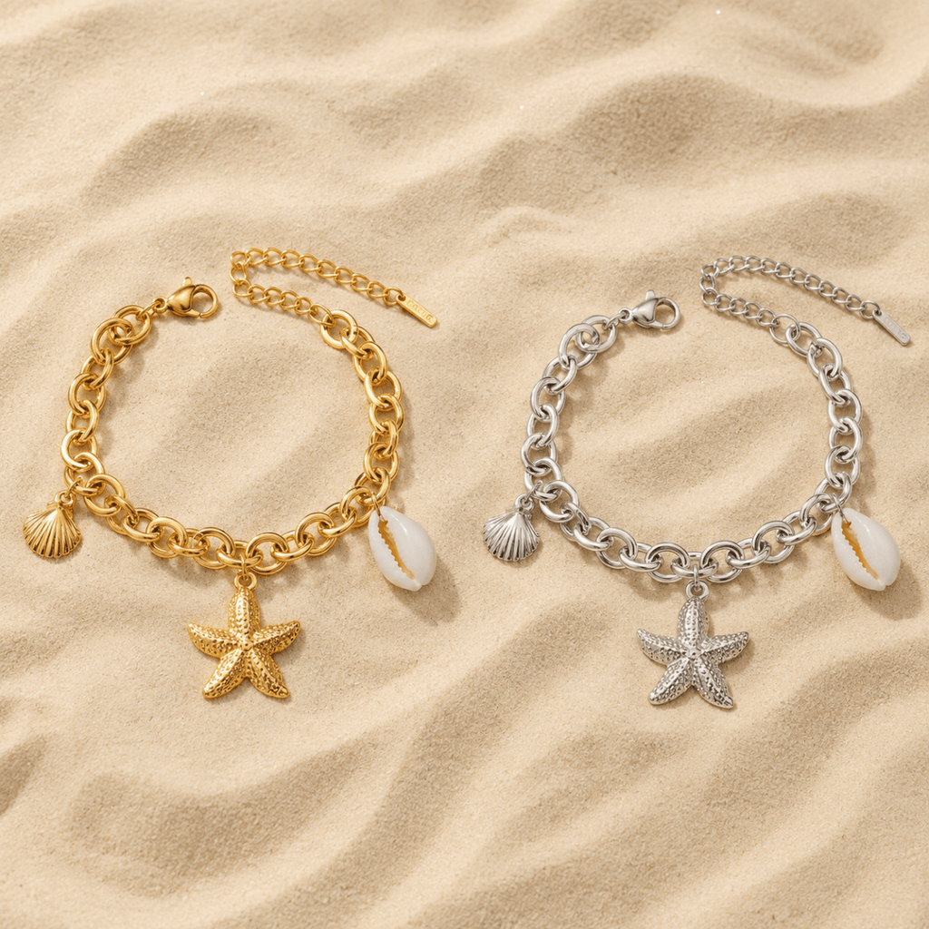 Azzurra Coastal Charm Bracelet - Luzy Jewels