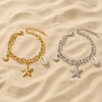 Azzurra Coastal Charm Bracelet - Luzy Jewels
