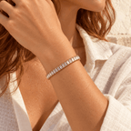 Brenelle Baguette Tennis Bracelet - Luzy Jewels