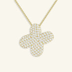 Bubble Letter Initial Necklace - Luzy Jewels