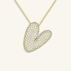 Bubble Letter Initial Necklace - Luzy Jewels