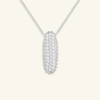 Bubble Letter Initial Necklace - Luzy Jewels