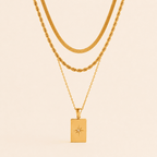 Calista Layered Pendant Necklace - Luzy Jewels