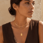 Calista Layered Pendant Necklace - Luzy Jewels