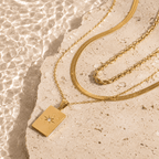 Calista Layered Pendant Necklace - Luzy Jewels
