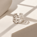 Calypso Four-Wave Open Ring - Luzy Jewels