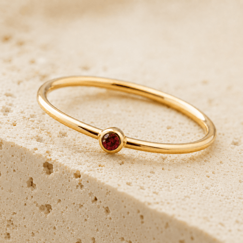 Celeste Birthstone Ring - Luzy Jewels