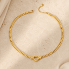 Eleni Heart Choker - Luzy Jewels