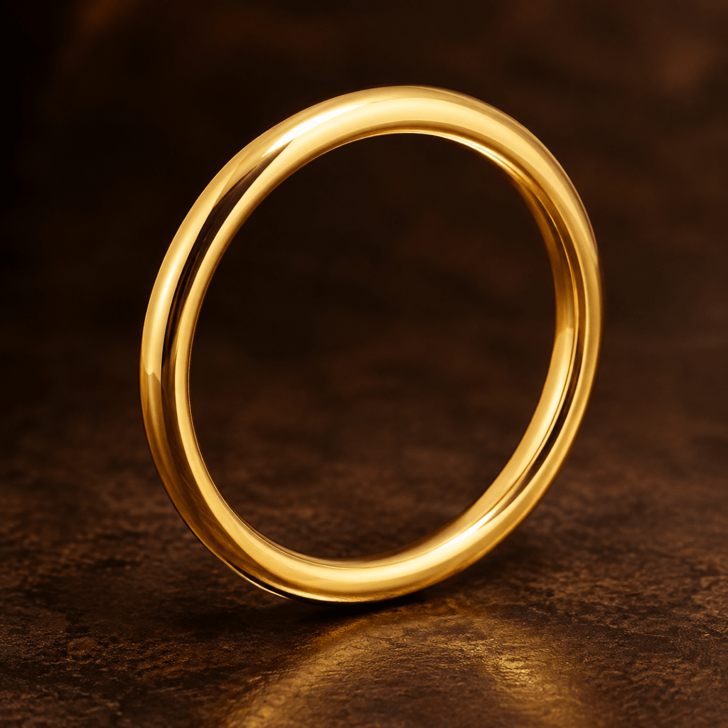Elettra Polished Graduated Bangle - Luzy Jewels