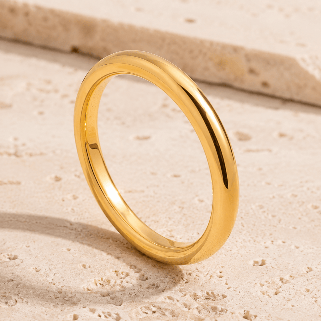 Elettra Polished Graduated Bangle - Luzy Jewels
